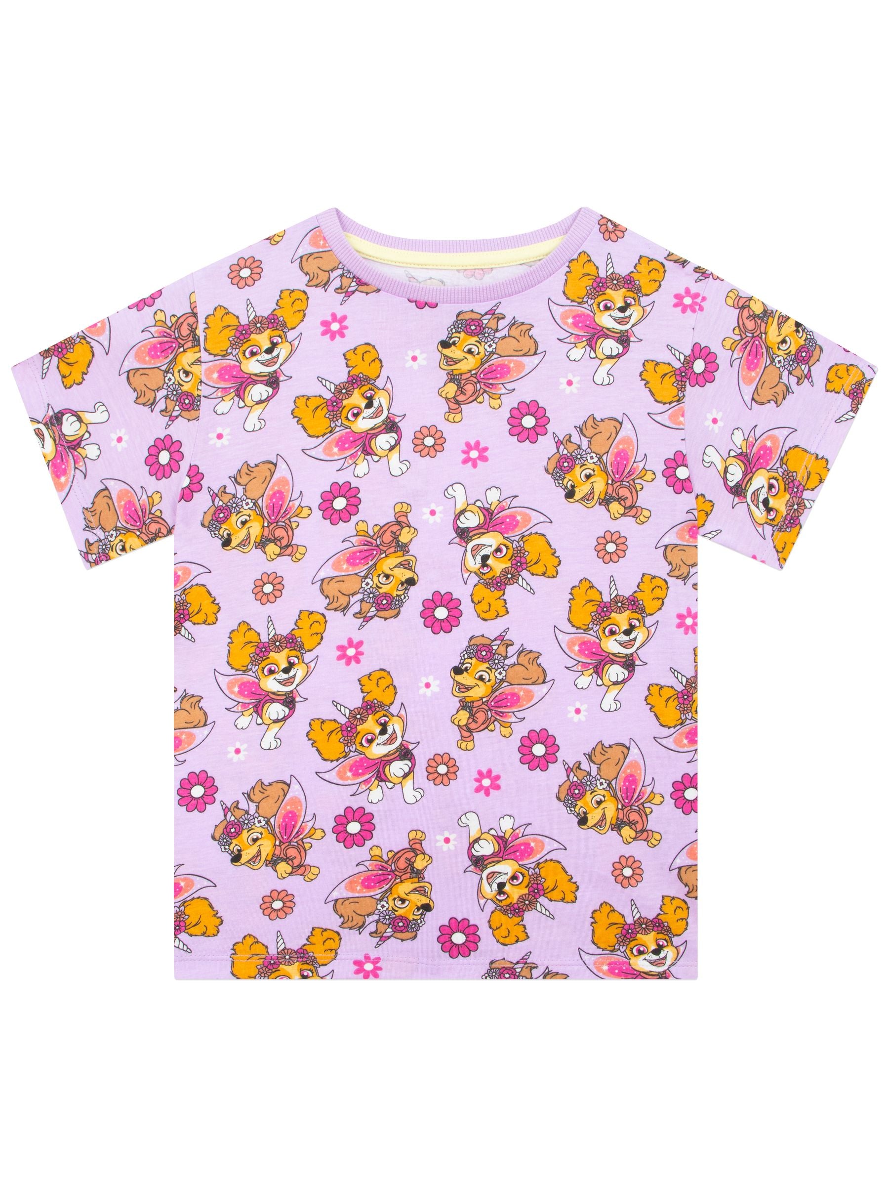 Character Pink PAW Patrol Skye And Liberty T-Shirts 3 Pack image 4