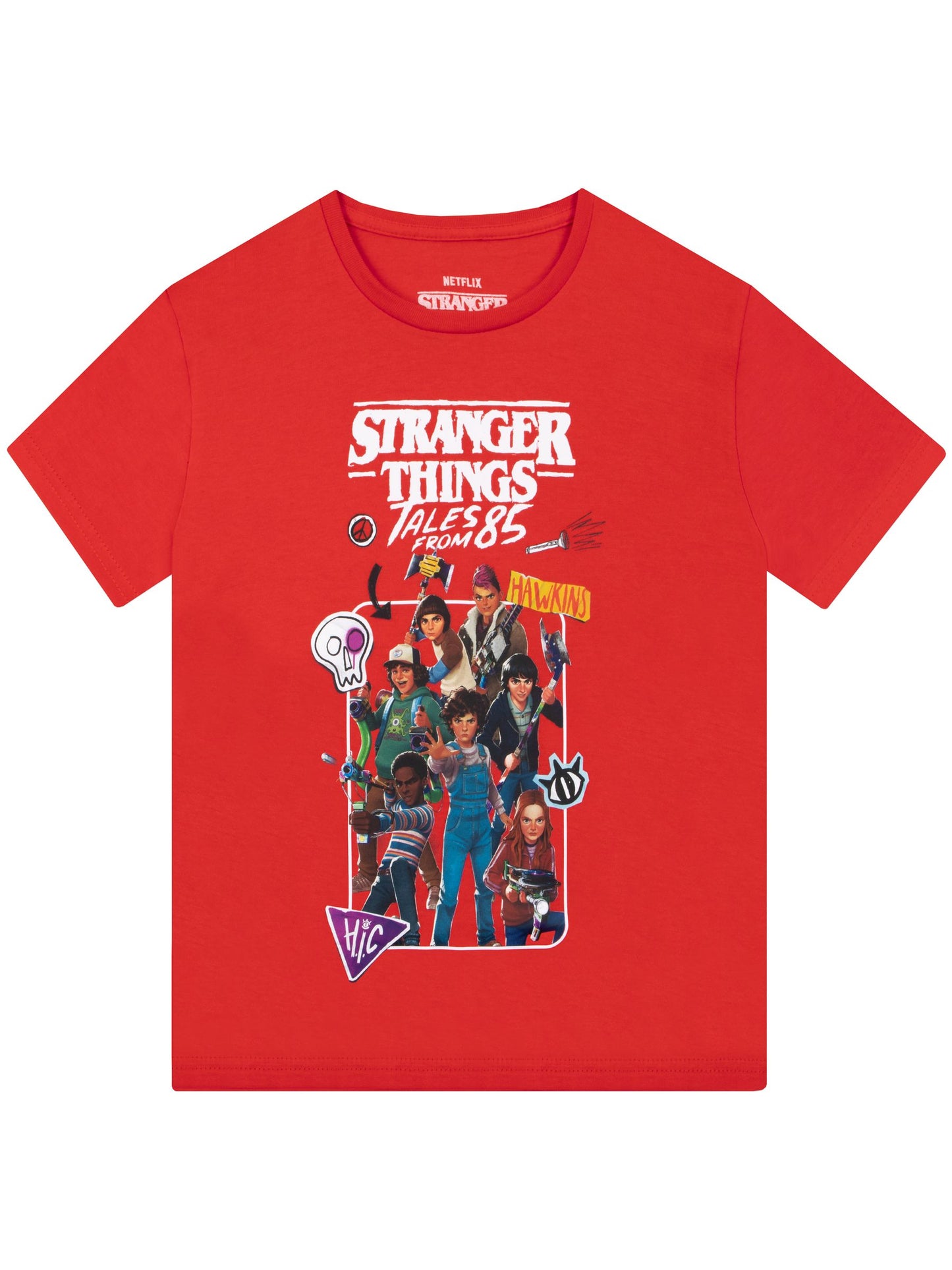 Dsiney Kidz - Character Red Stranger Things Tales From 85 T-Shirt image 1