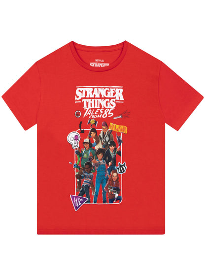 Dsiney Kidz - Character Red Stranger Things Tales From 85 T-Shirt image 1