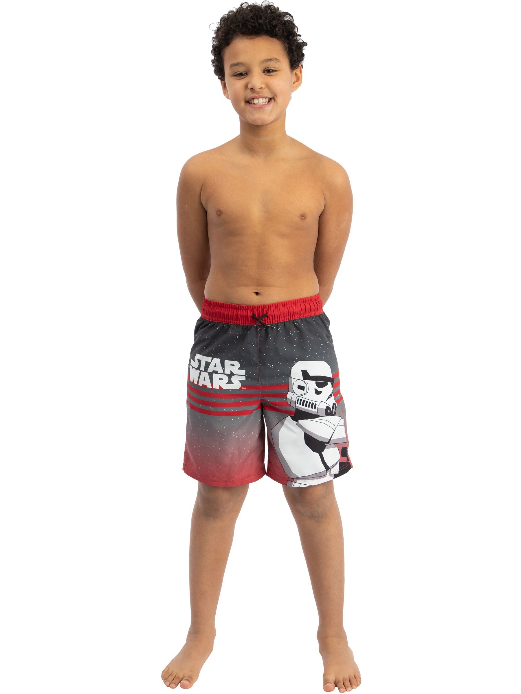 Dsiney Kidz - Character Red Star Wars Stormtrooper Swim Shorts image 5