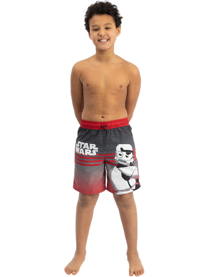 Dsiney Kidz - Character Red Star Wars Stormtrooper Swim Shorts image 5