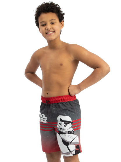 Dsiney Kidz - Character Red Star Wars Stormtrooper Swim Shorts image 7