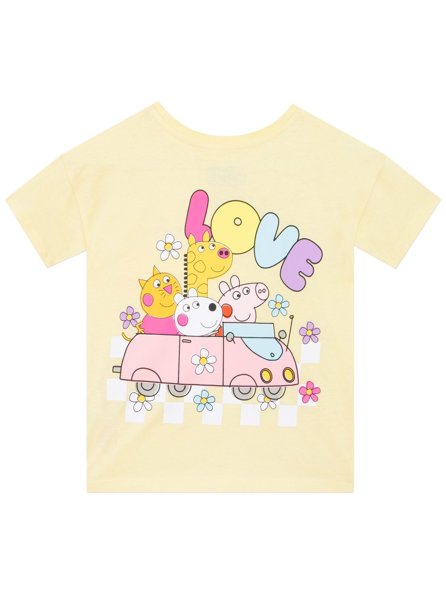 Character Yellow Peppa Pig Cute T-Shirt image 5