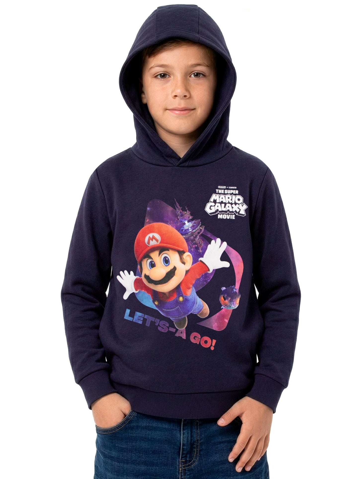 Dsiney Kidz - Character Blue Super Mario Galaxy Hoodie image 7