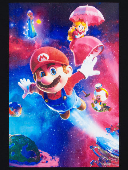 Dsiney Kidz - Character Black Super Mario Galaxy T-Shirt image 5