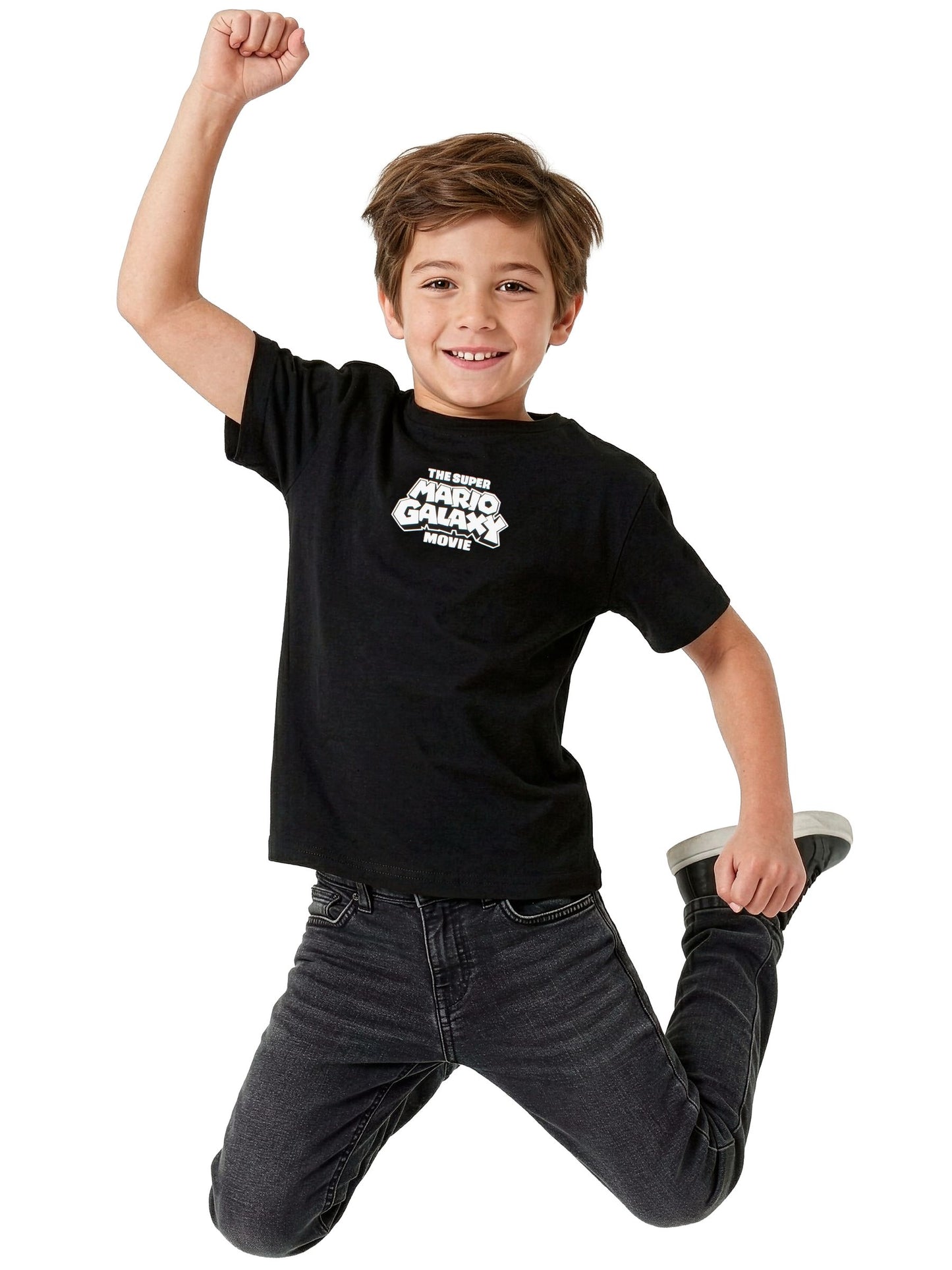 Dsiney Kidz - Character Black Super Mario Galaxy T-Shirt image 7