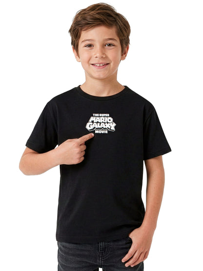 Dsiney Kidz - Character Black Super Mario Galaxy T-Shirt image 8