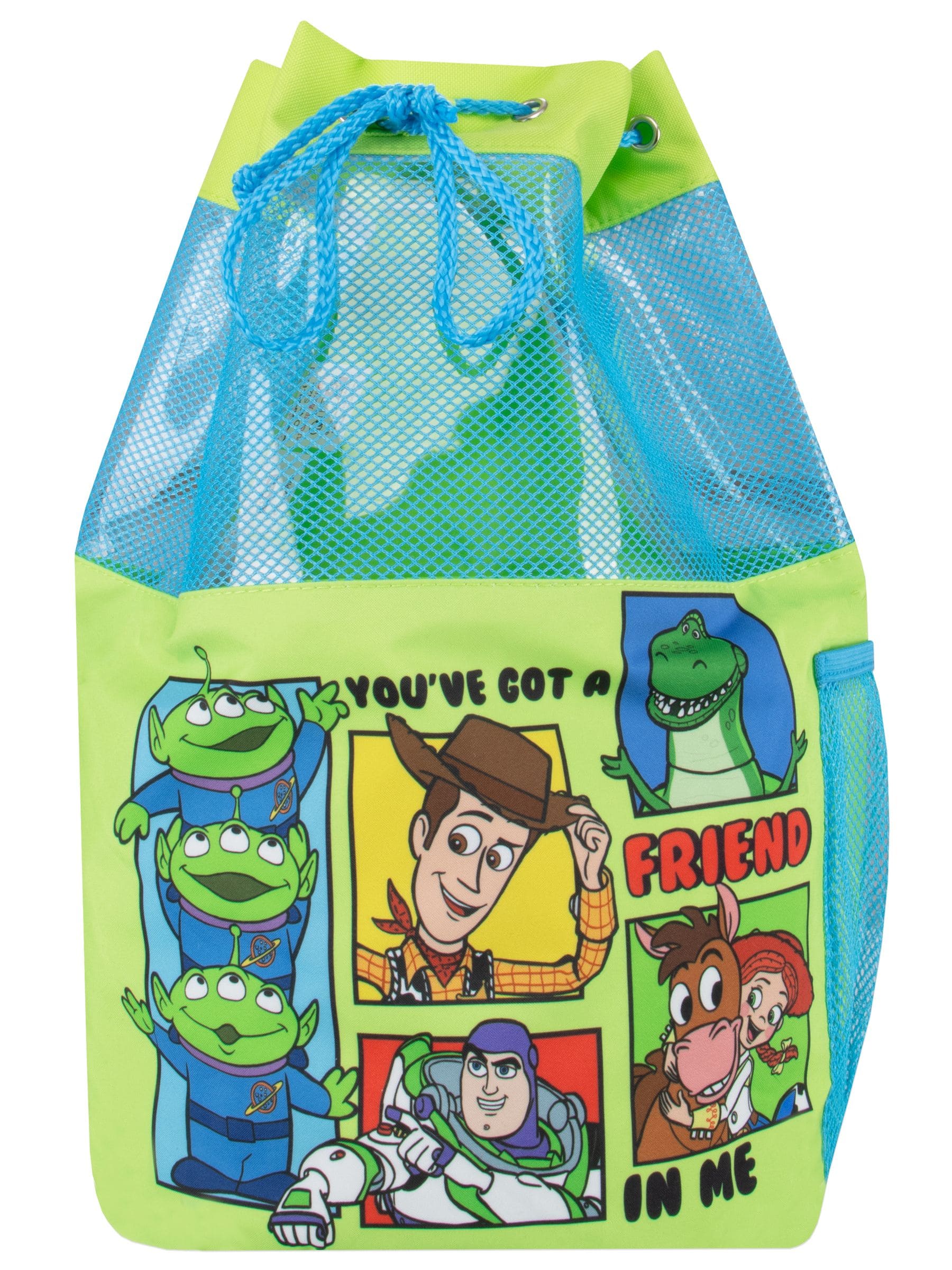 Dsiney Kidz - Character Green Disney Toy Story Swim Bag Buzz Lightyear And Woody image 1