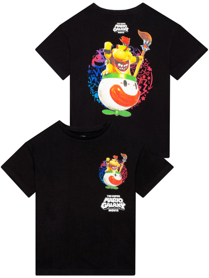 Dsiney Kidz - Character Black Super Mario Galaxy T-Shirt Bowser Jr image 1