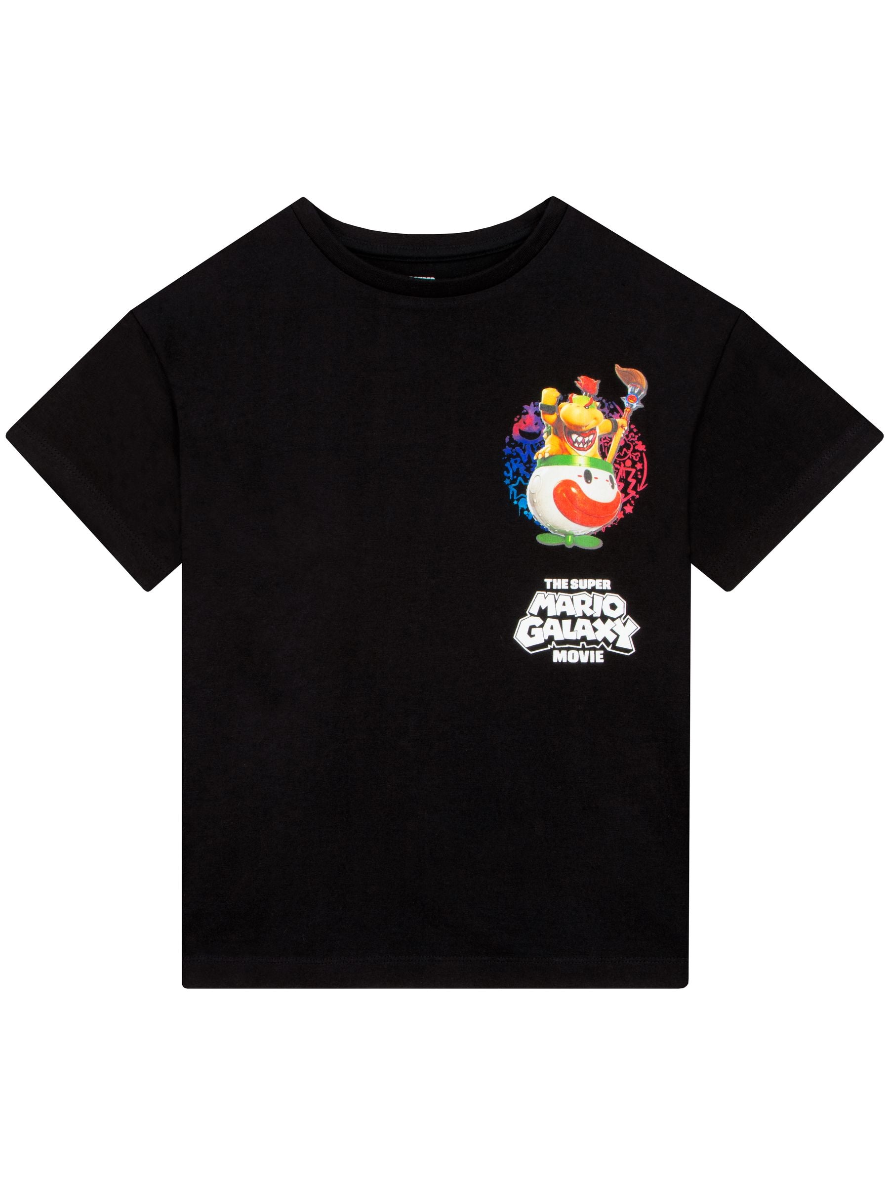 Dsiney Kidz - Character Black Super Mario Galaxy T-Shirt Bowser Jr image 2