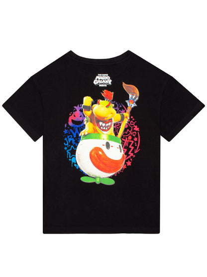 Dsiney Kidz - Character Black Super Mario Galaxy T-Shirt Bowser Jr image 4