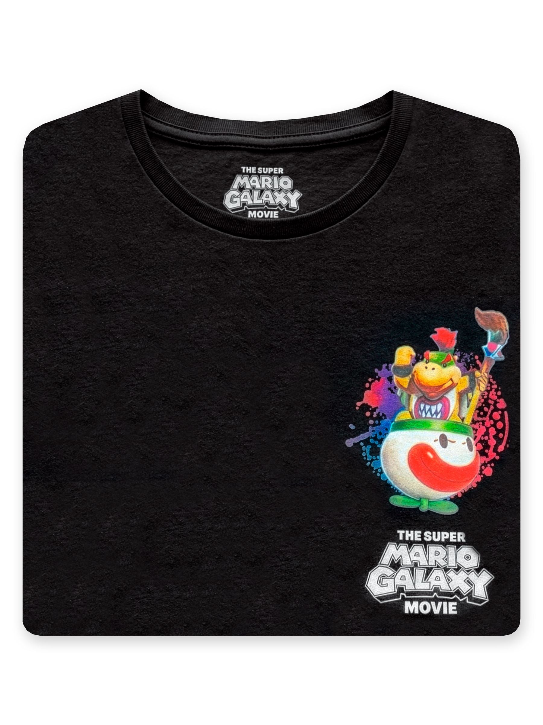 Dsiney Kidz - Character Black Super Mario Galaxy T-Shirt Bowser Jr image 6