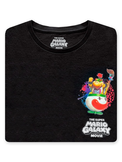 Dsiney Kidz - Character Black Super Mario Galaxy T-Shirt Bowser Jr image 6
