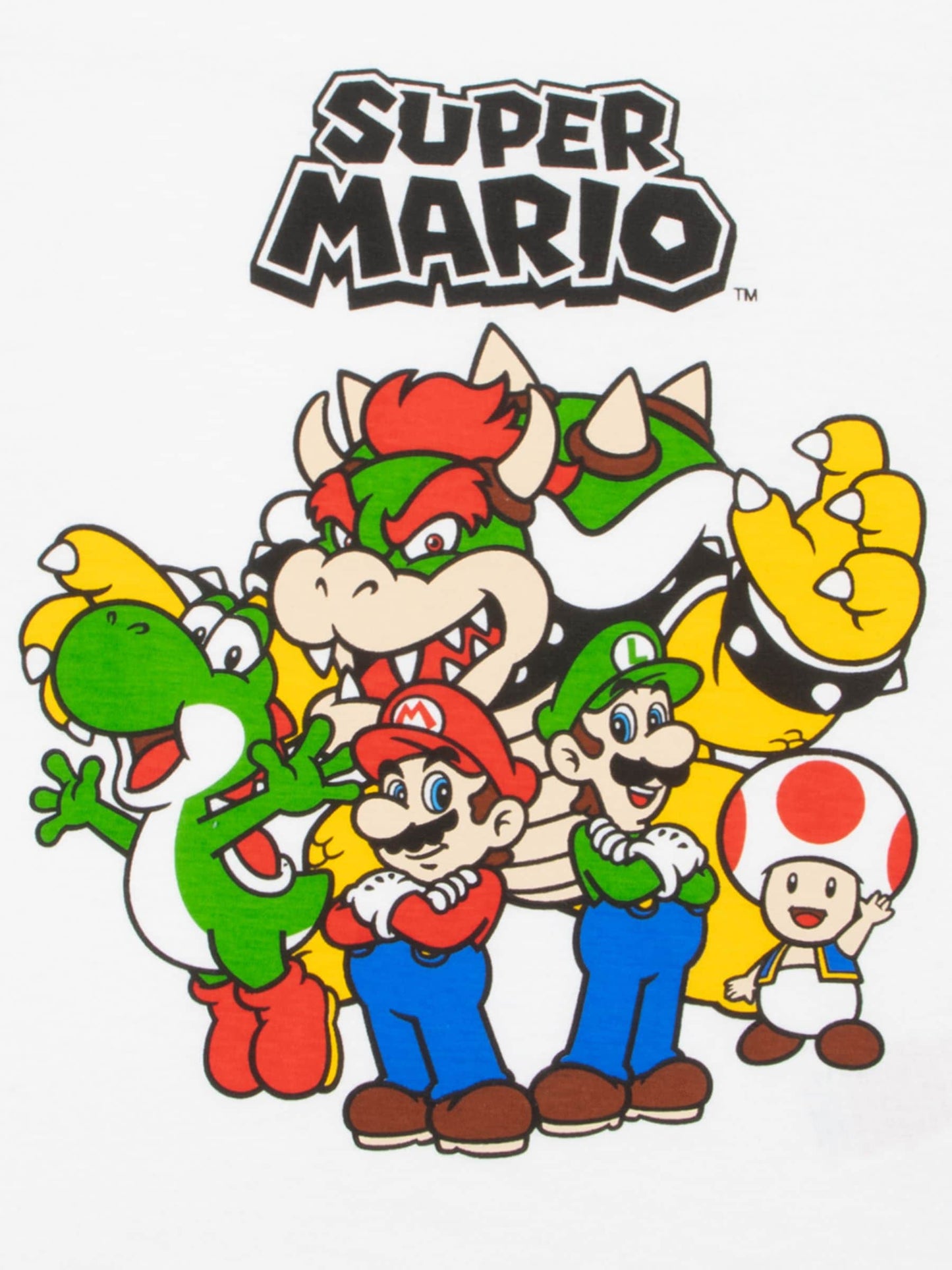 Dsiney Kidz - Character Red Super Mario Short Pyjamas Mario, Luigi And Bowser image 8