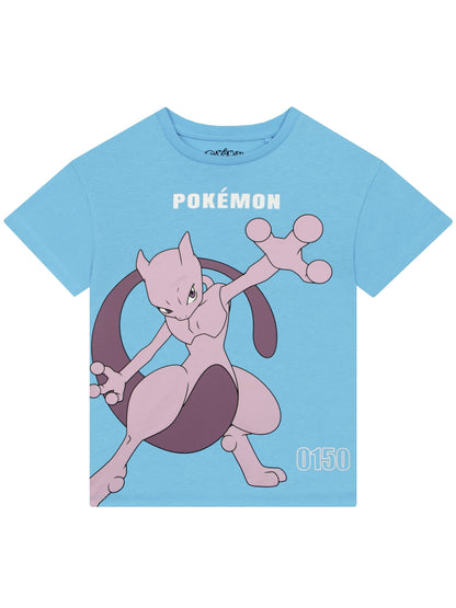 Dsiney Kidz - Character Blue Pokemon T-Shirts 3 Pack Pikachu, Raichu And Mewtwo image 3