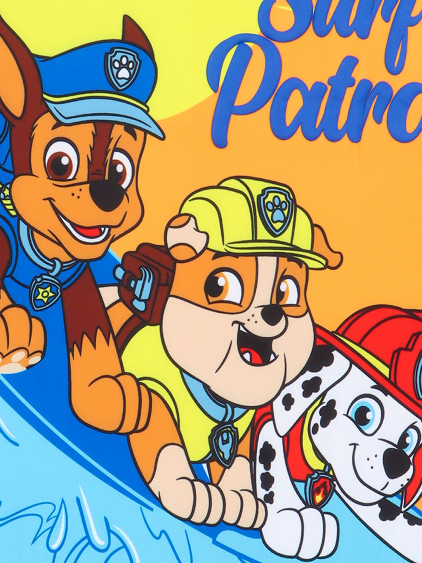 Character Blue PAW Patrol Surfsuit Chase, Rubble And Marshall Swimsuit image 6