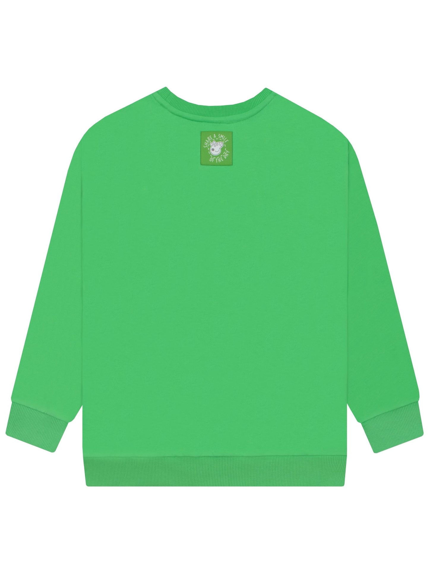 Dsiney Kidz - Character Green Peppa Pig Sweatshirt George, Peppa And Evie image 2