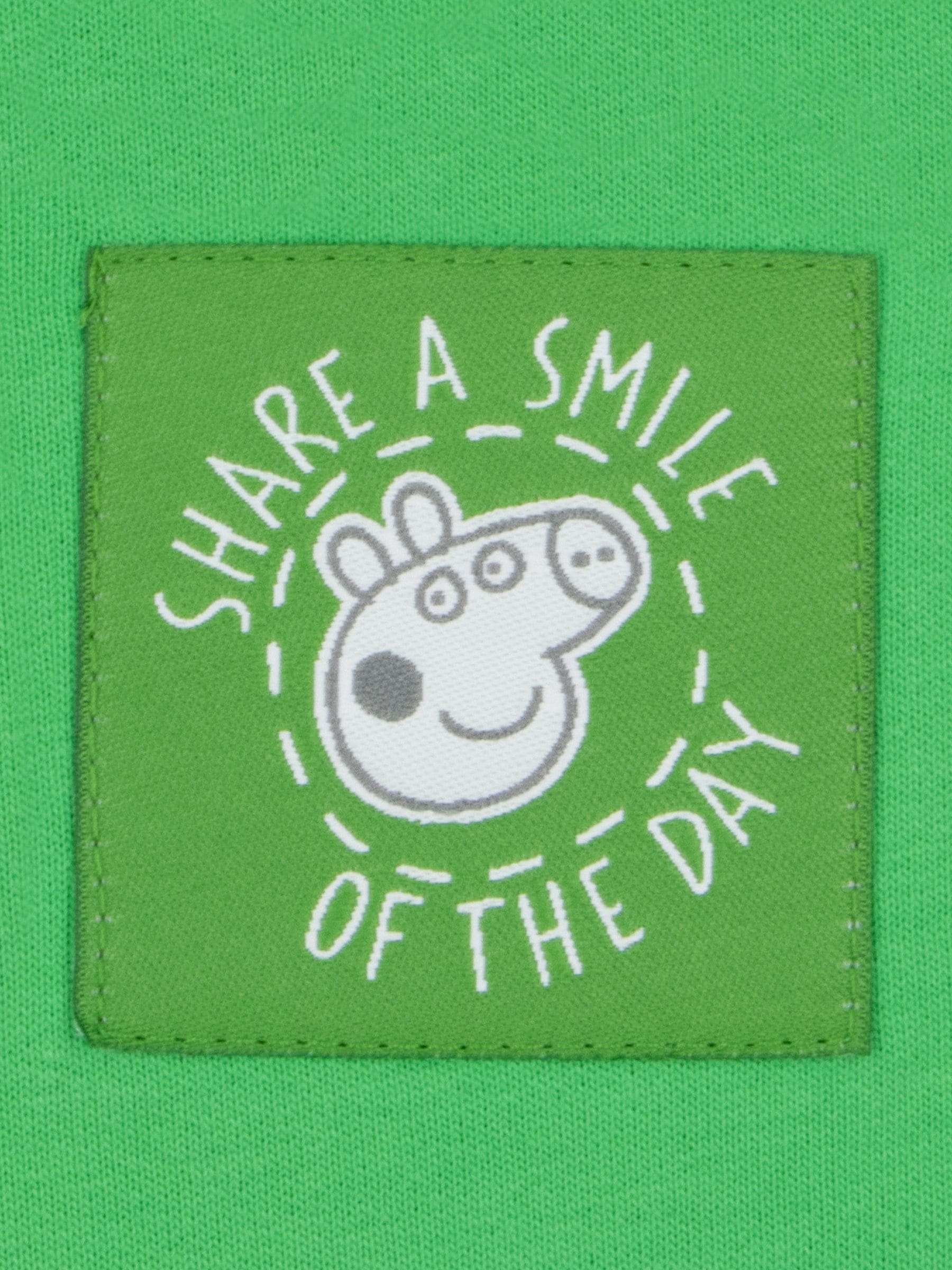 Dsiney Kidz - Character Green Peppa Pig Sweatshirt George, Peppa And Evie image 5