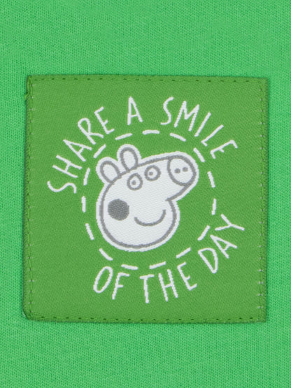 Dsiney Kidz - Character Green Peppa Pig Sweatshirt George, Peppa And Evie image 5