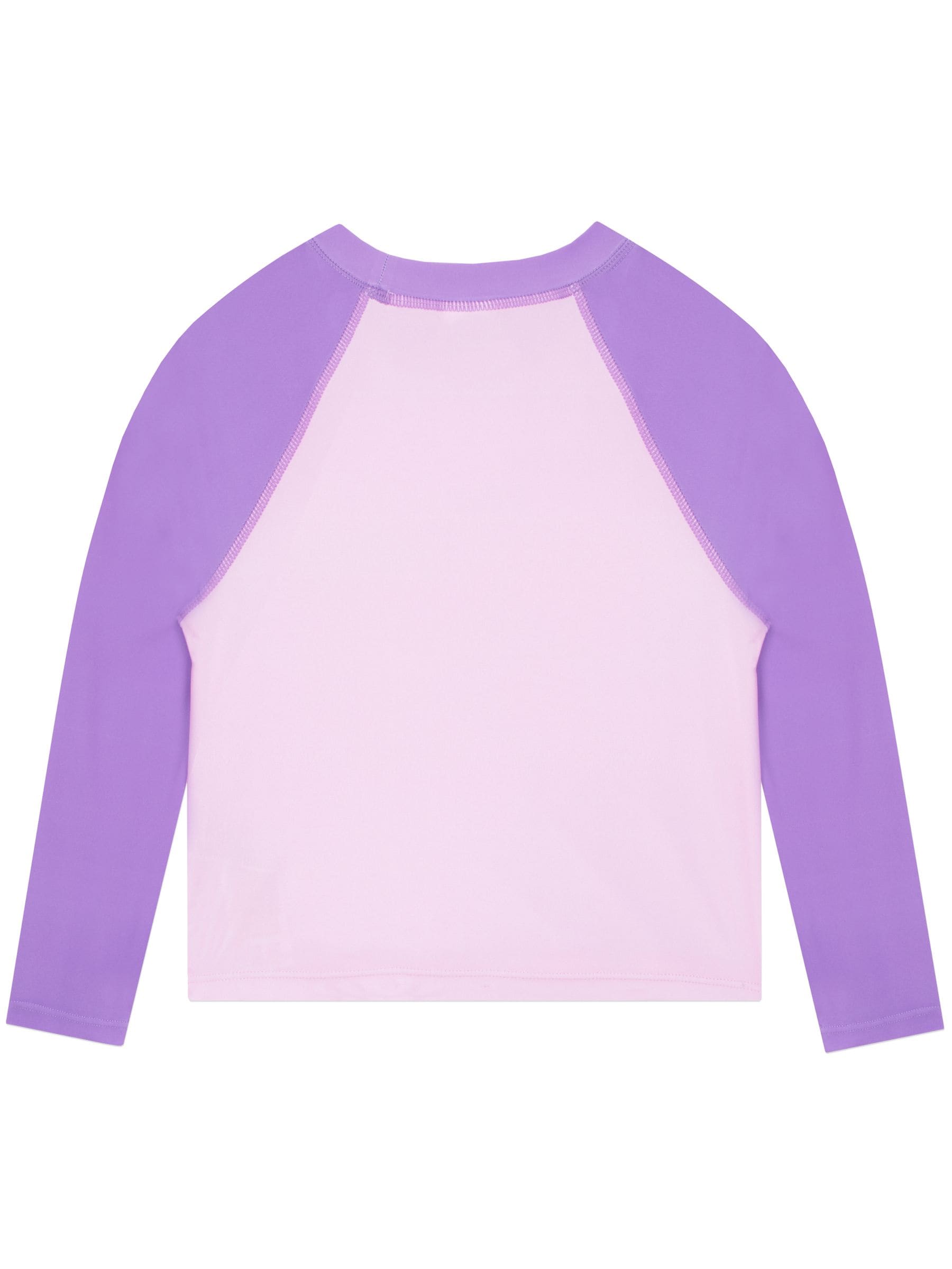 Character Purple Peppa Pig Two Piece Swimsuit Rash Vest image 5