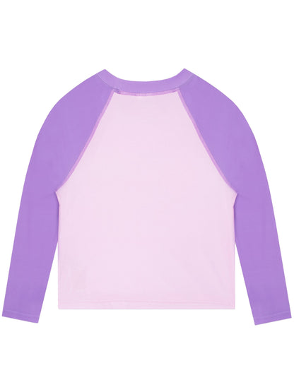 Character Purple Peppa Pig Two Piece Swimsuit Rash Vest image 5