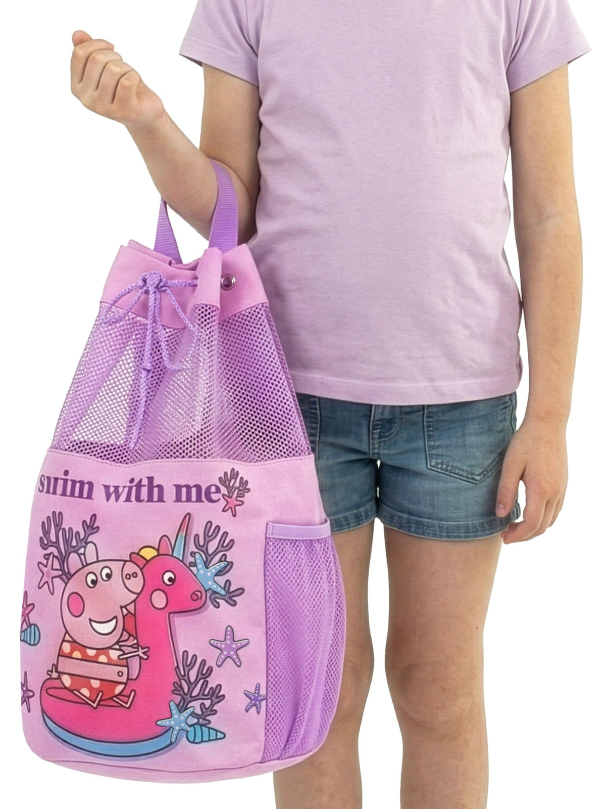 Character Pink Peppa Pig Swimbag - image 10