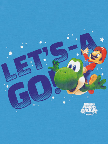 Dsiney Kidz - Character Blue Super Mario Galaxy T-Shirt Mario And Yoshi image 2