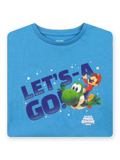 Dsiney Kidz - Character Blue Super Mario Galaxy T-Shirt Mario And Yoshi image 5