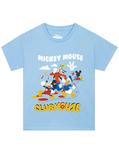 Character Blue Disney Mickey Mouse T-Shirt image 1
