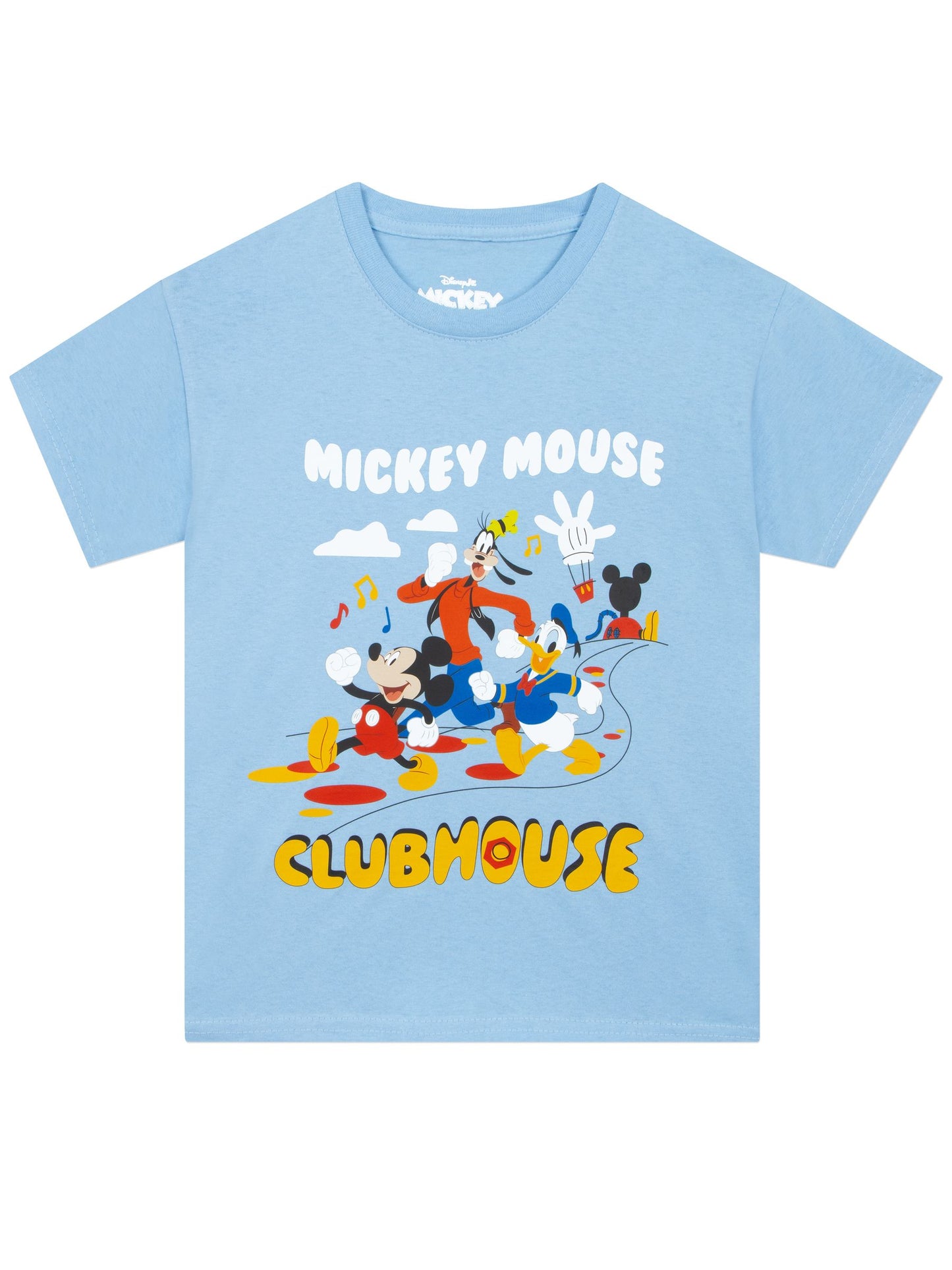 Character Blue Disney Mickey Mouse T-Shirt image 1