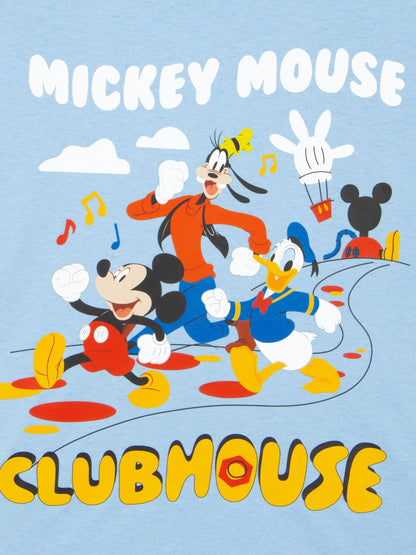 Character Blue Disney Mickey Mouse T-Shirt image 3