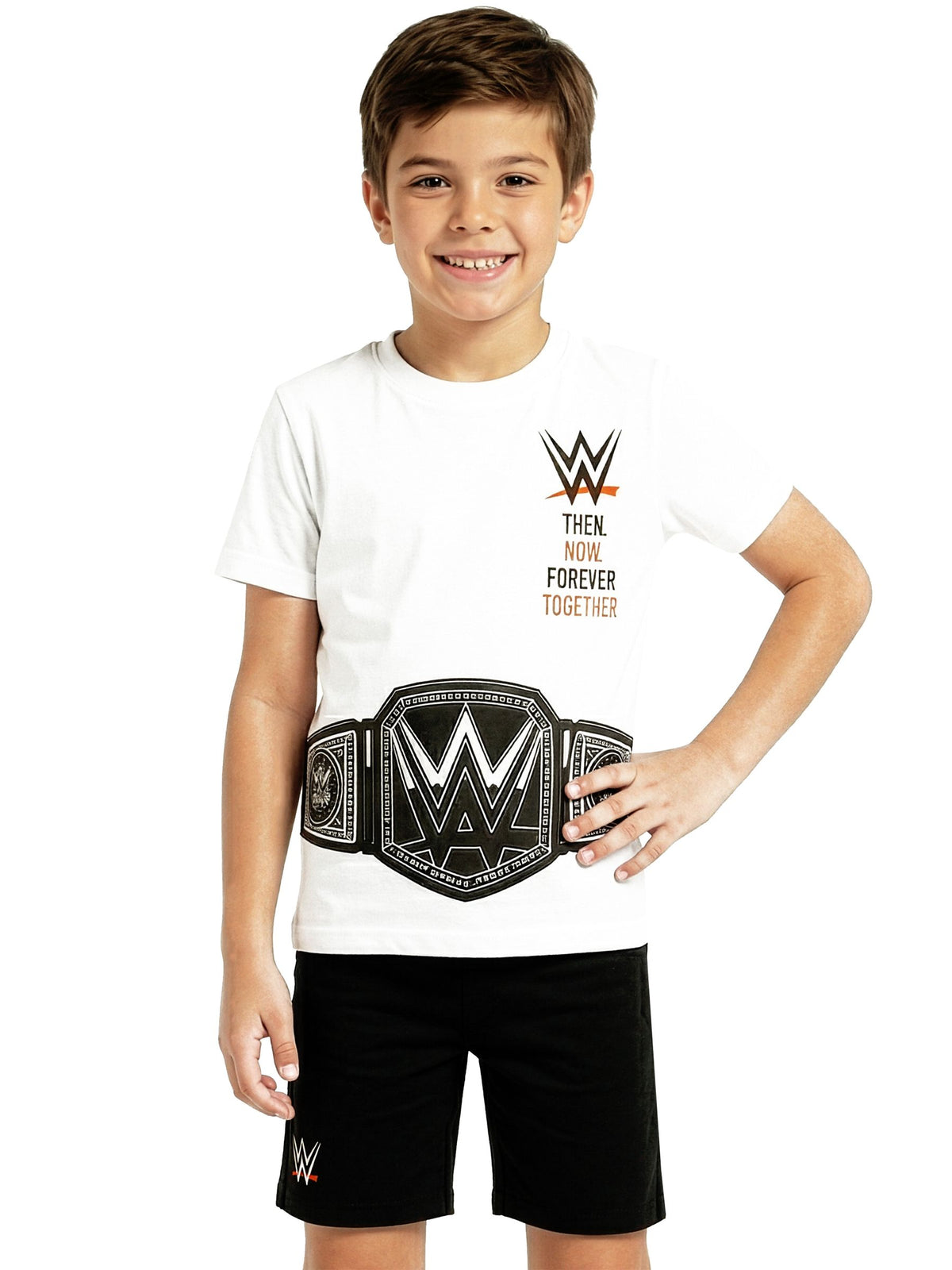 Character White WWE Short Pyjamas Championship Belt - image 8