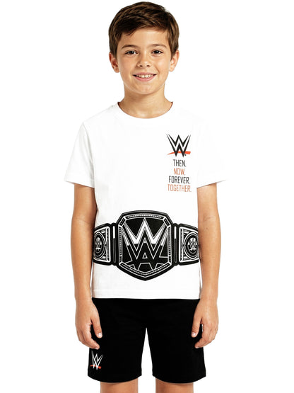 Character White WWE Short Pyjamas Championship Belt - image 9