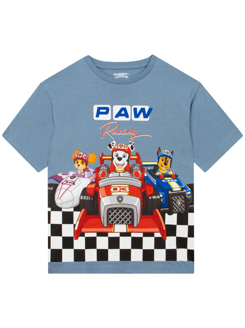 Character Blue PAW Patrol Racing T-Shirt image 1
