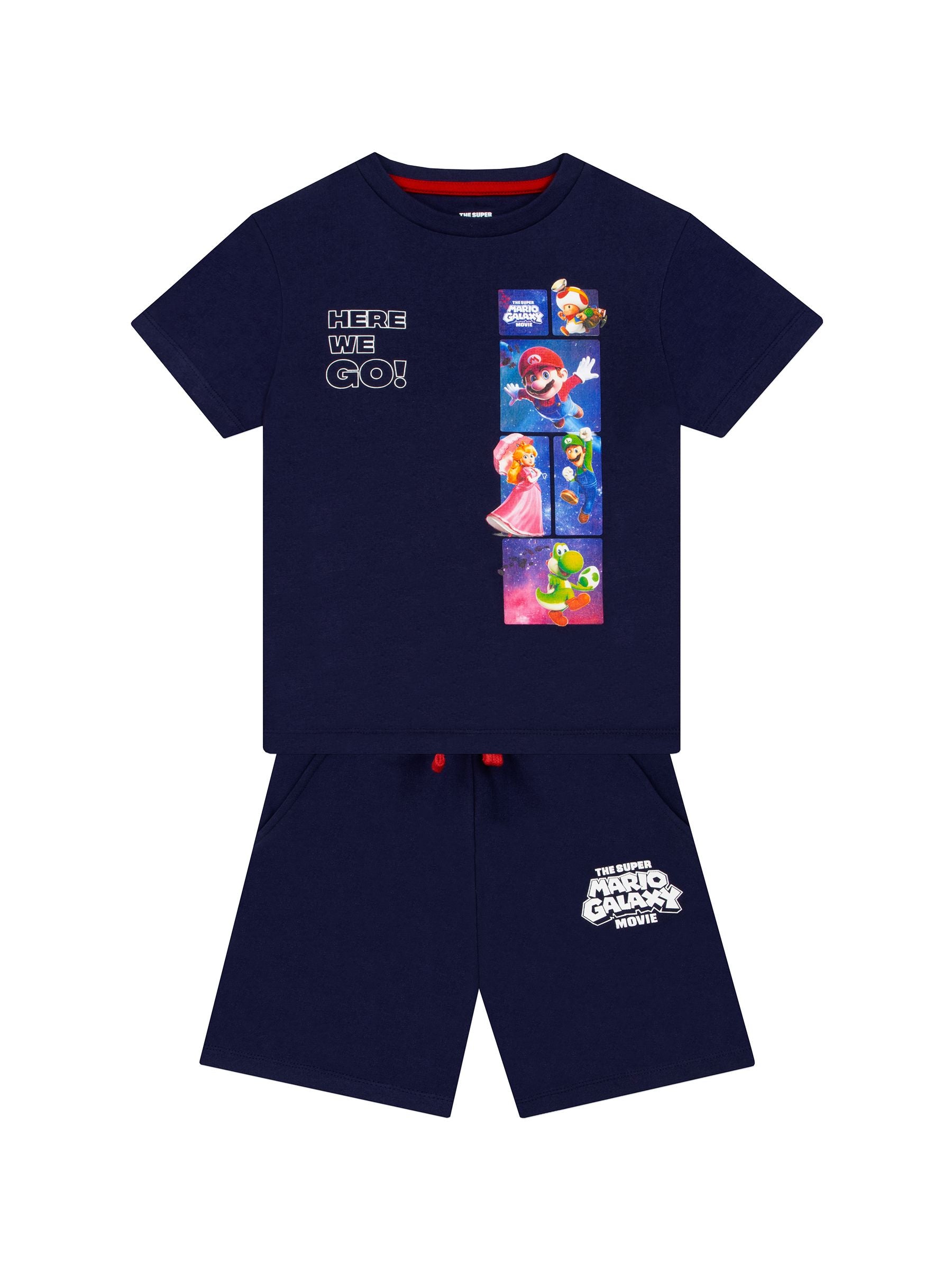 Dsiney Kidz - Character Blue Super Mario Galaxy T-Shirt And Shorts Set image 1