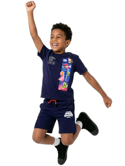 Dsiney Kidz - Character Blue Super Mario Galaxy T-Shirt And Shorts Set image 7
