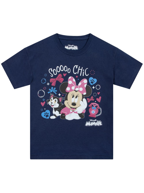 Character Blue Disney Minnie Mouse T-Shirt image 1