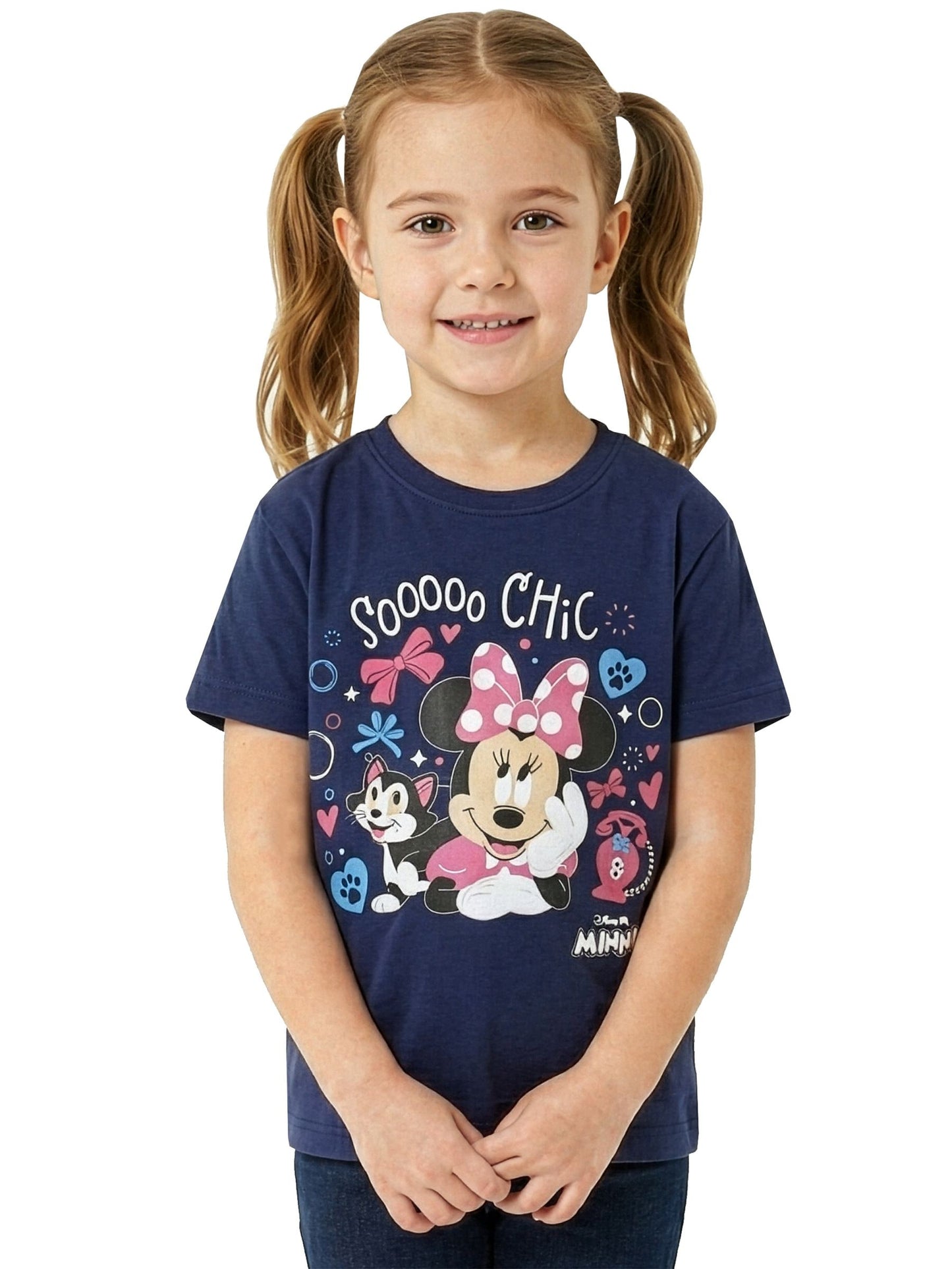Character Blue Disney Minnie Mouse T-Shirt image 3