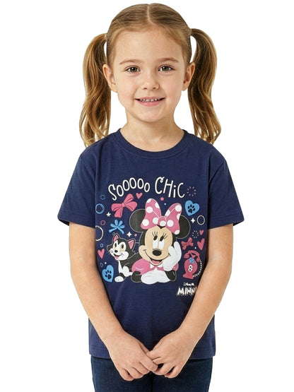 Character Blue Disney Minnie Mouse T-Shirt image 3