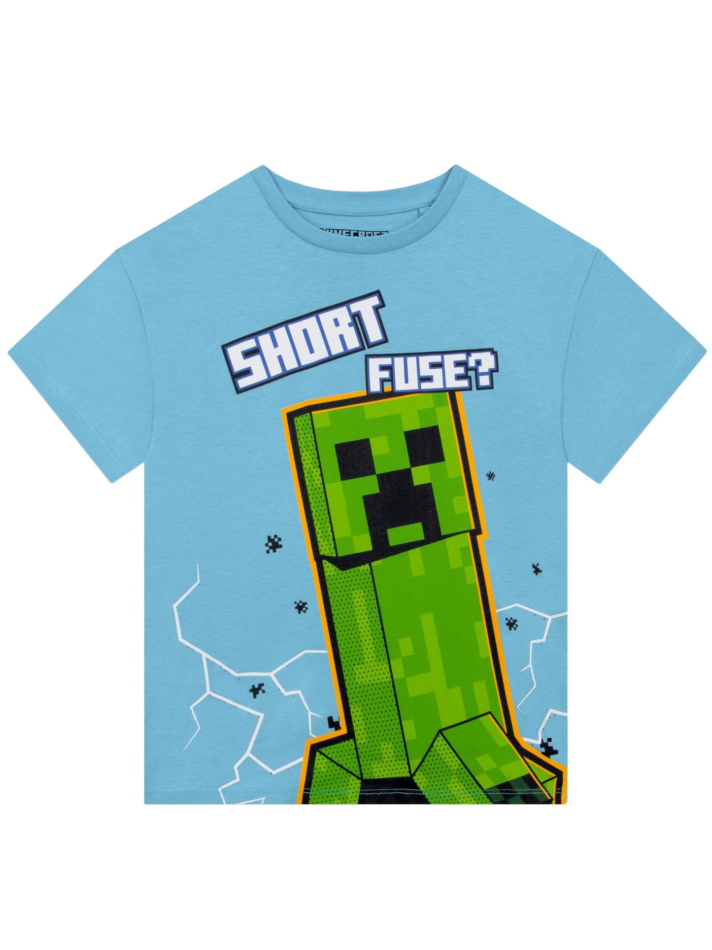Dsiney Kidz - Character Green Minecraft T-Shirts 3 Pack Steve And Creeper image 3