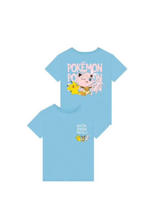 Dsiney Kidz - Character Blue Pokemon T-Shirt Gotta Catch Em All image 1