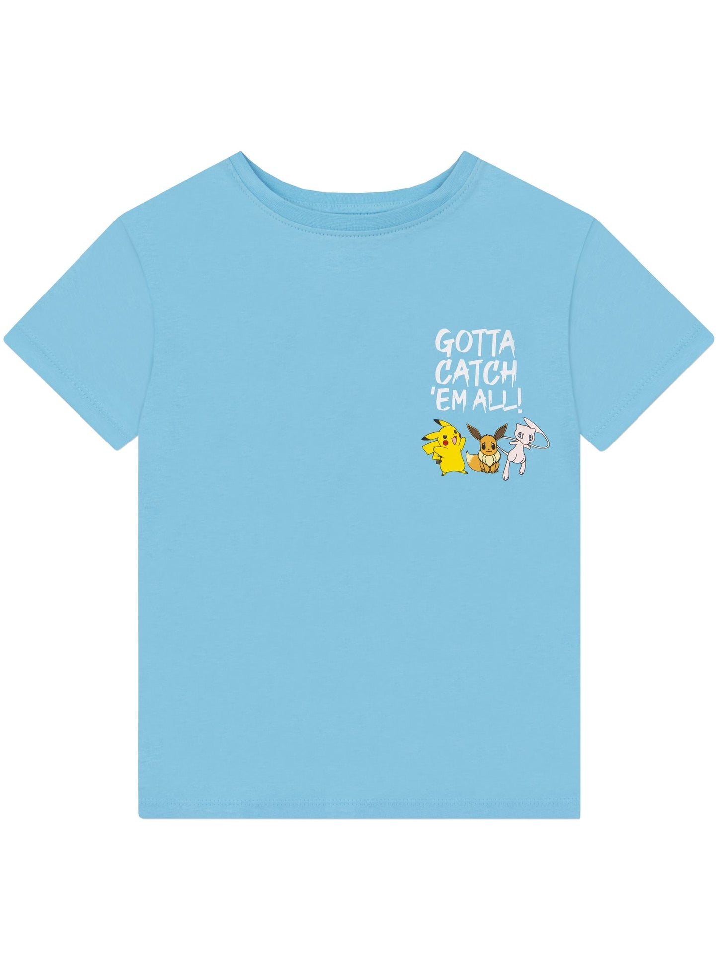 Dsiney Kidz - Character Blue Pokemon T-Shirt Gotta Catch Em All image 2