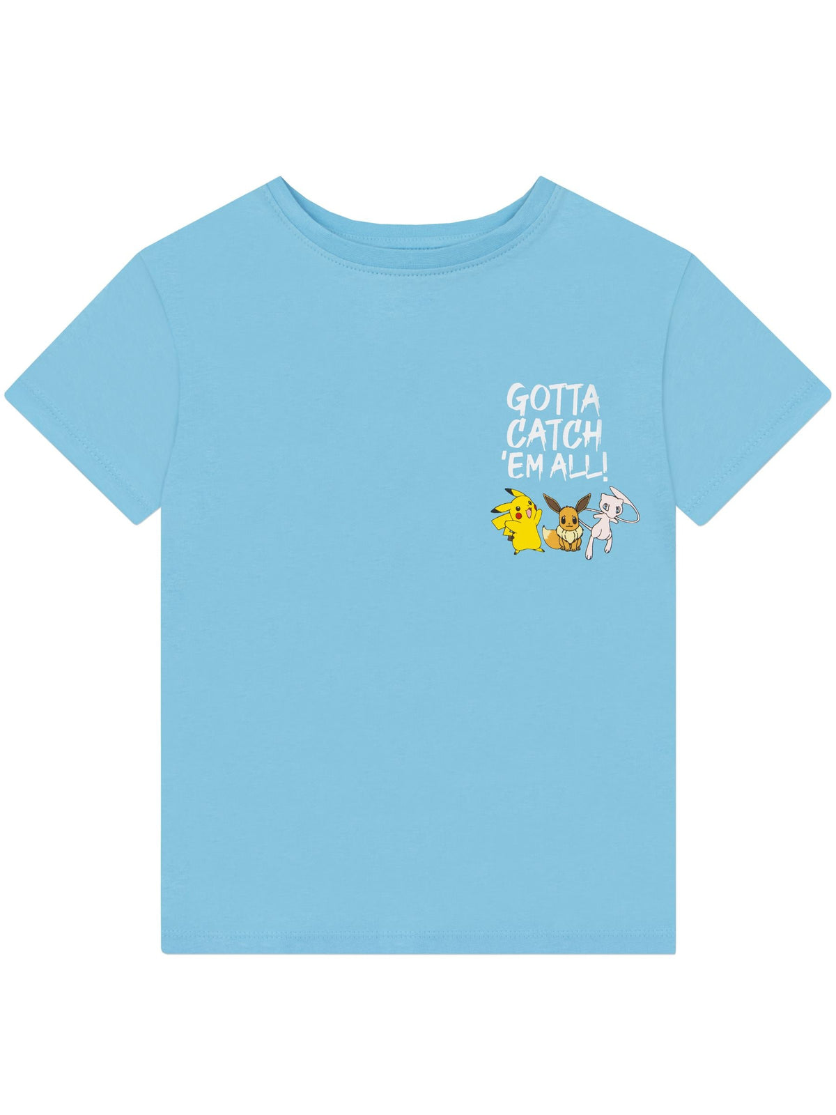 Dsiney Kidz - Character Blue Pokemon T-Shirt Gotta Catch Em All image 2