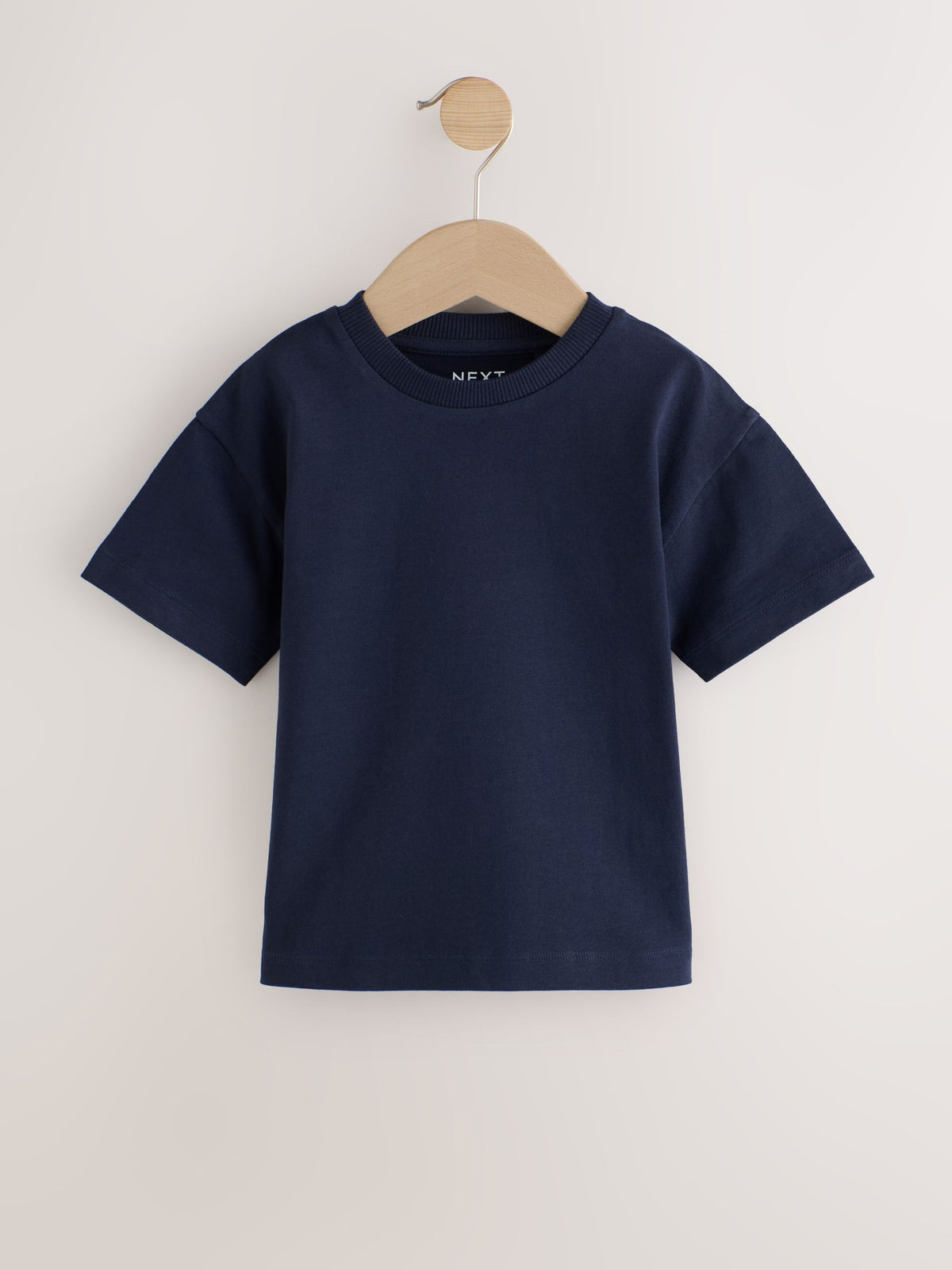 Dsiney Kidz - Navy/Grey/Blue/White Short Sleeve T-Shirts 5 Pack (3mths-7yrs) image 5