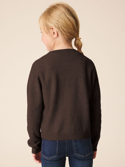 Dsiney Kidz - Chocolate Brown Knit Cardigan (3-16yrs) image 2