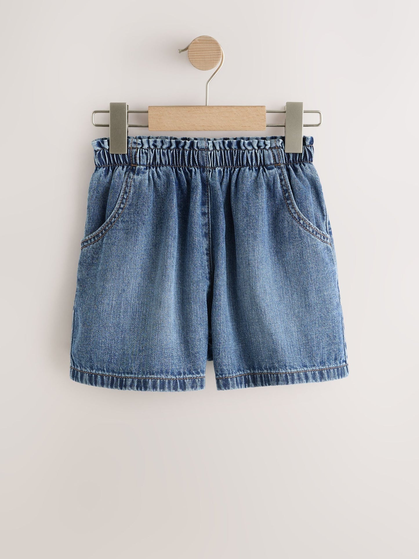 Dsiney Kidz - Mid Blue Denim Pullon Shorts (3-16yrs) image 1