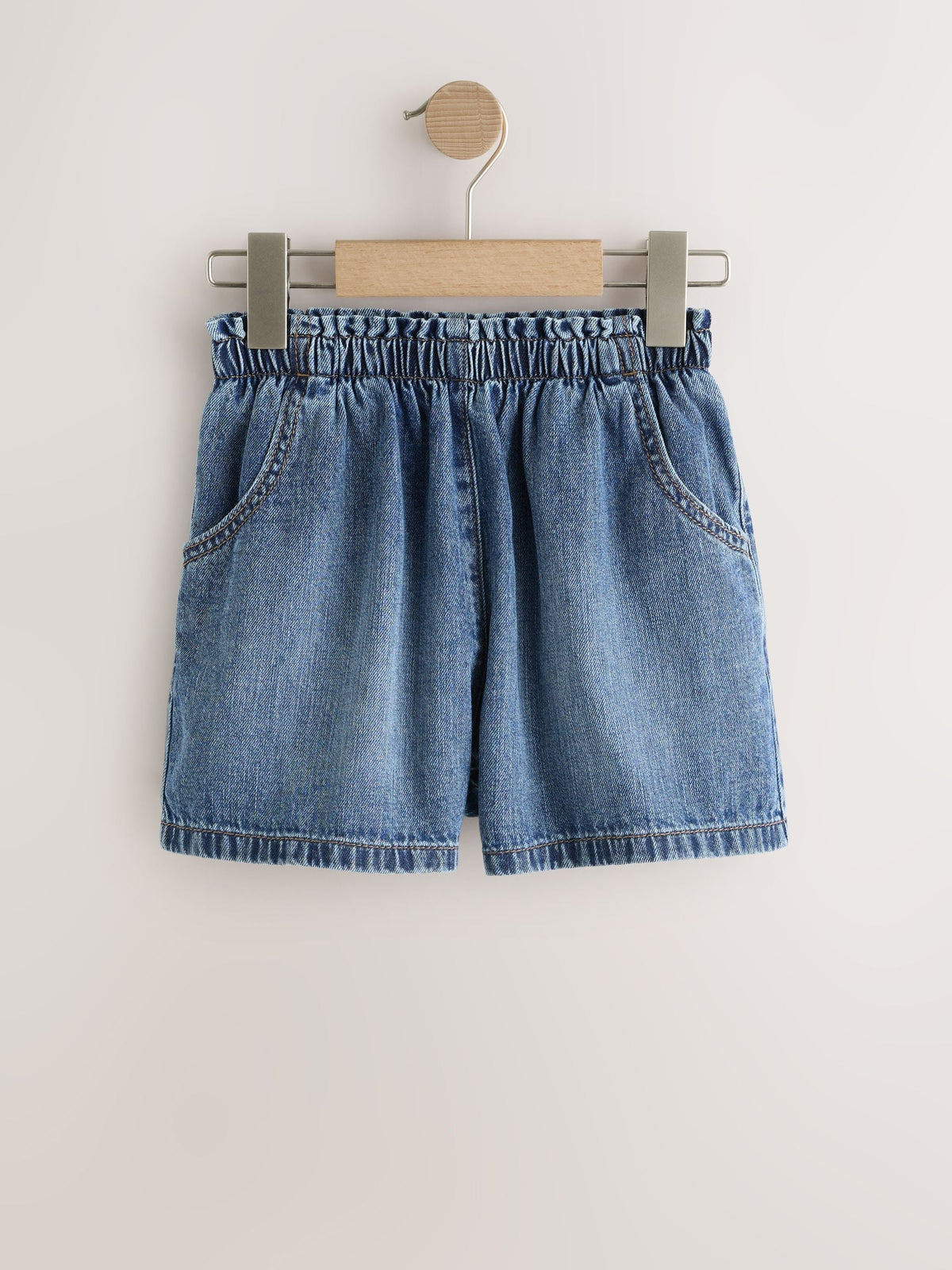 Dsiney Kidz - Light Wash / Mid Wash Denim Pullon Shorts 2 Pack (3-16yrs) image 2