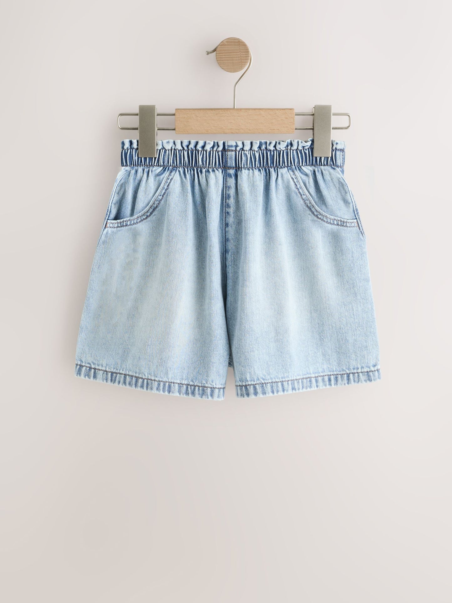 Dsiney Kidz - Light Wash / Mid Wash Denim Pullon Shorts 2 Pack (3-16yrs) image 4