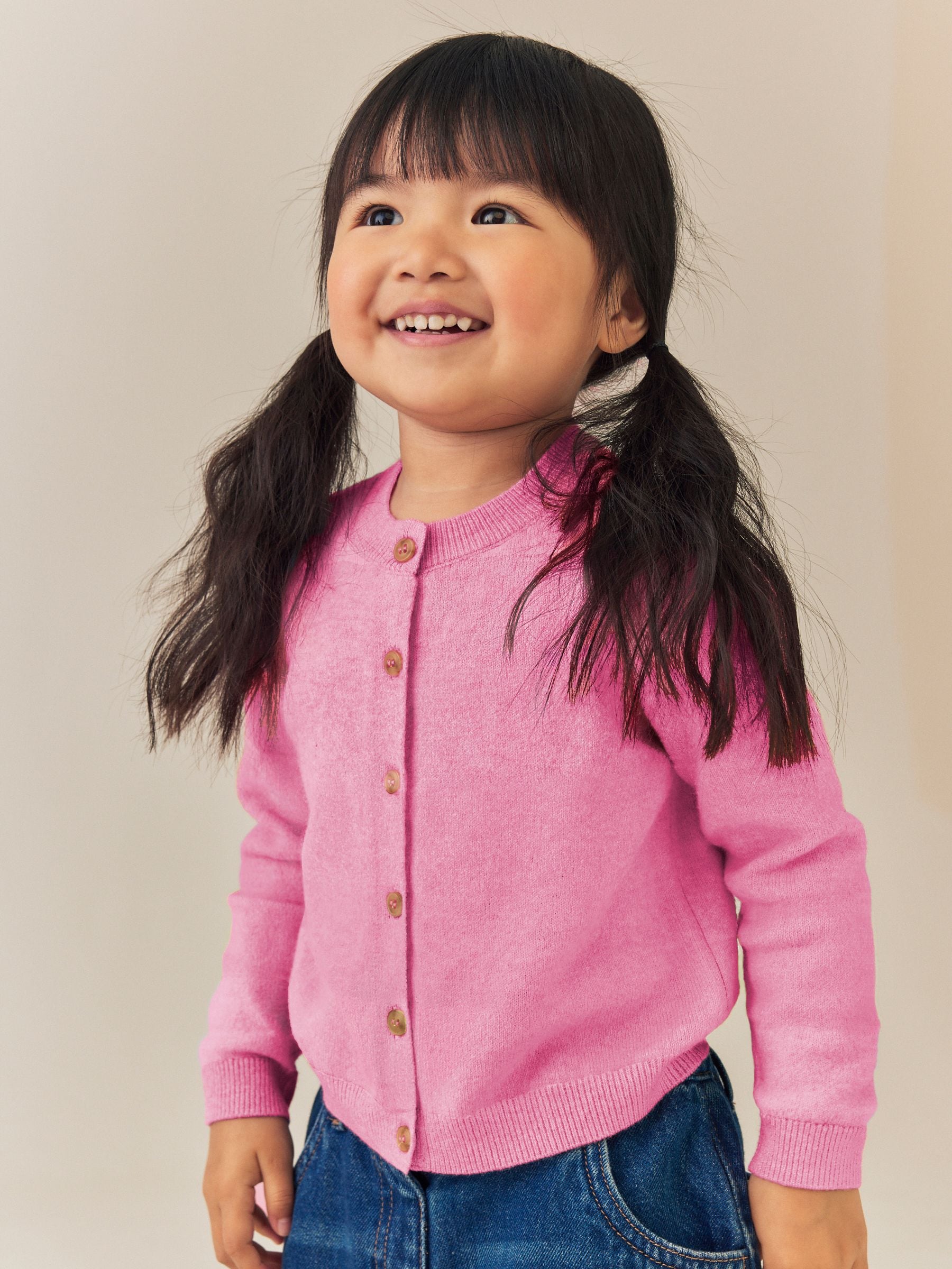 Dsiney Kidz - Pink Knit Cardigan (3mths-7yrs) image 1