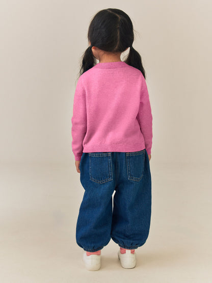 Dsiney Kidz - Pink Knit Cardigan (3mths-7yrs) image 2